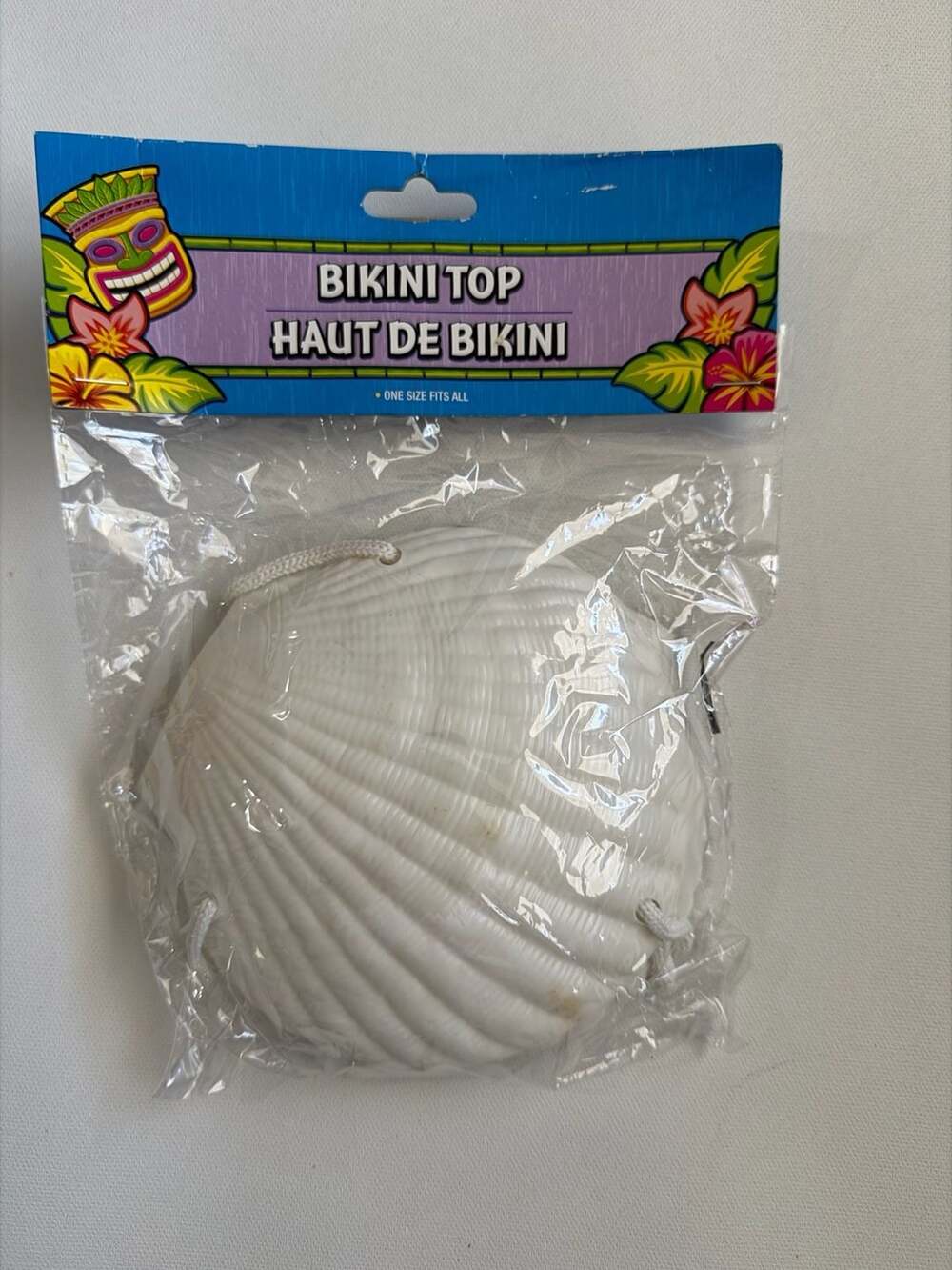 New Seashell Bikini Top Costume OS Fits All Luau Hawaiian Mermaid Party